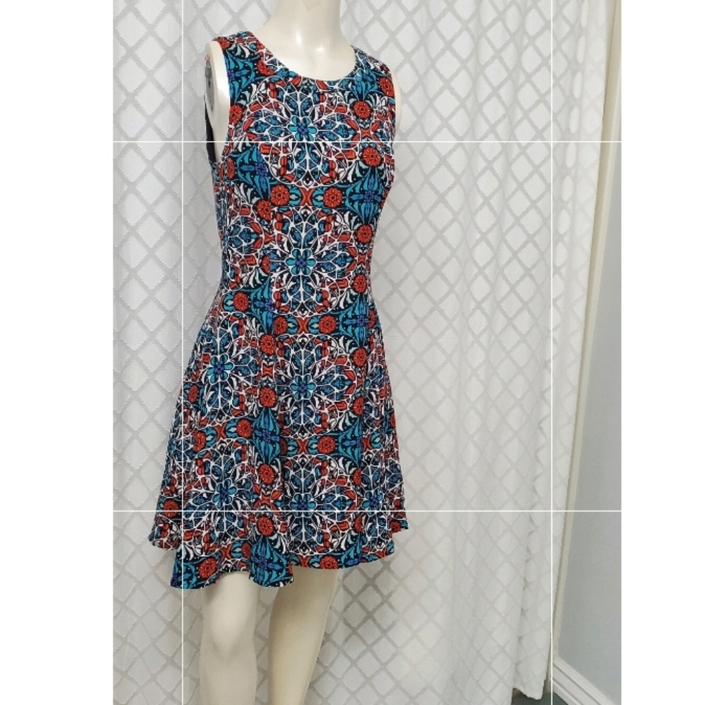 Womens print dress